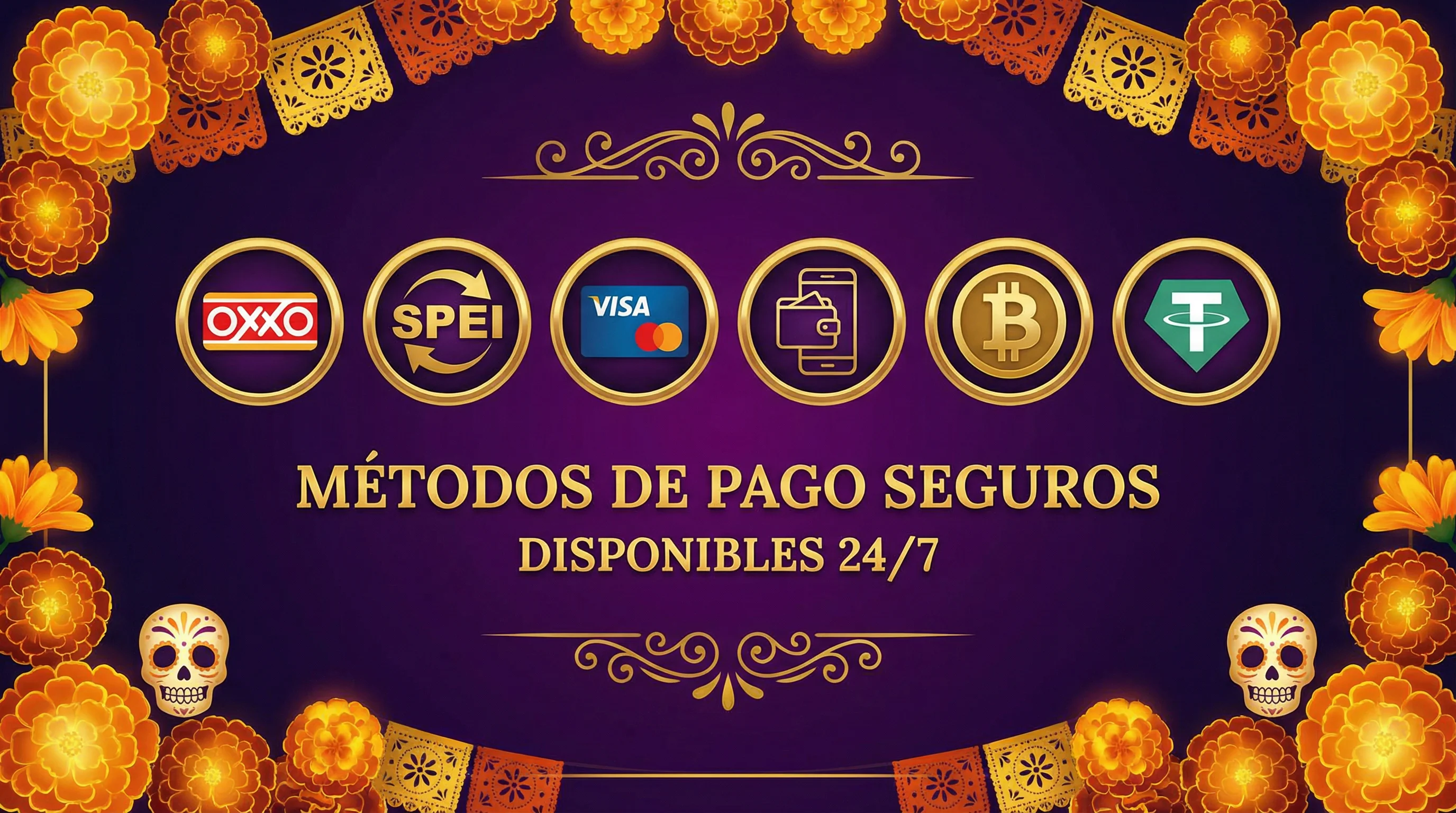 Métodos de pago OXXO SPEI Visa Bitcoin disponibles en 20Bet App México